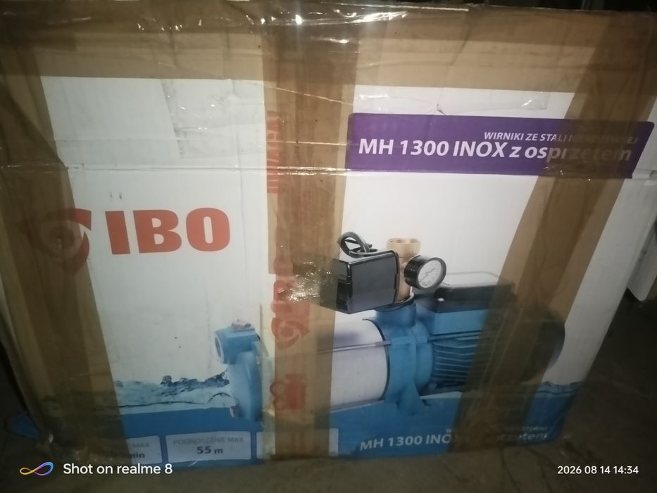 IBO INOX 1300W Pompa do hydroforu polecam!
