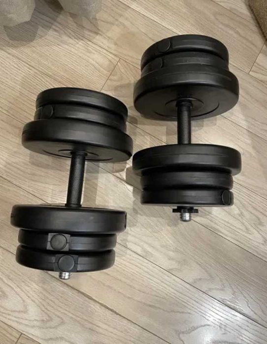 Гантели наборные 2 шт по 21 кг комплект 42 кг