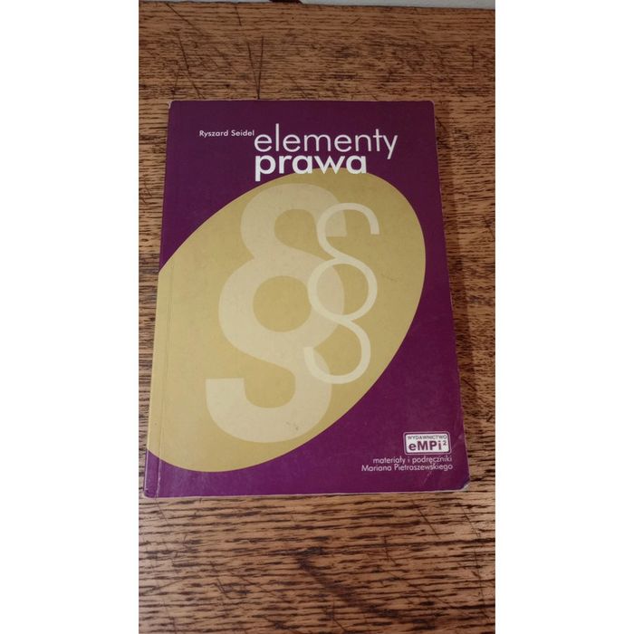 Elementy prawa. Ryszard Seidel