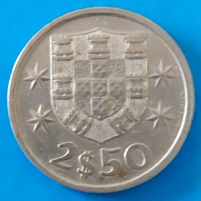 2$50 de 1977 da Republica Portuguesa