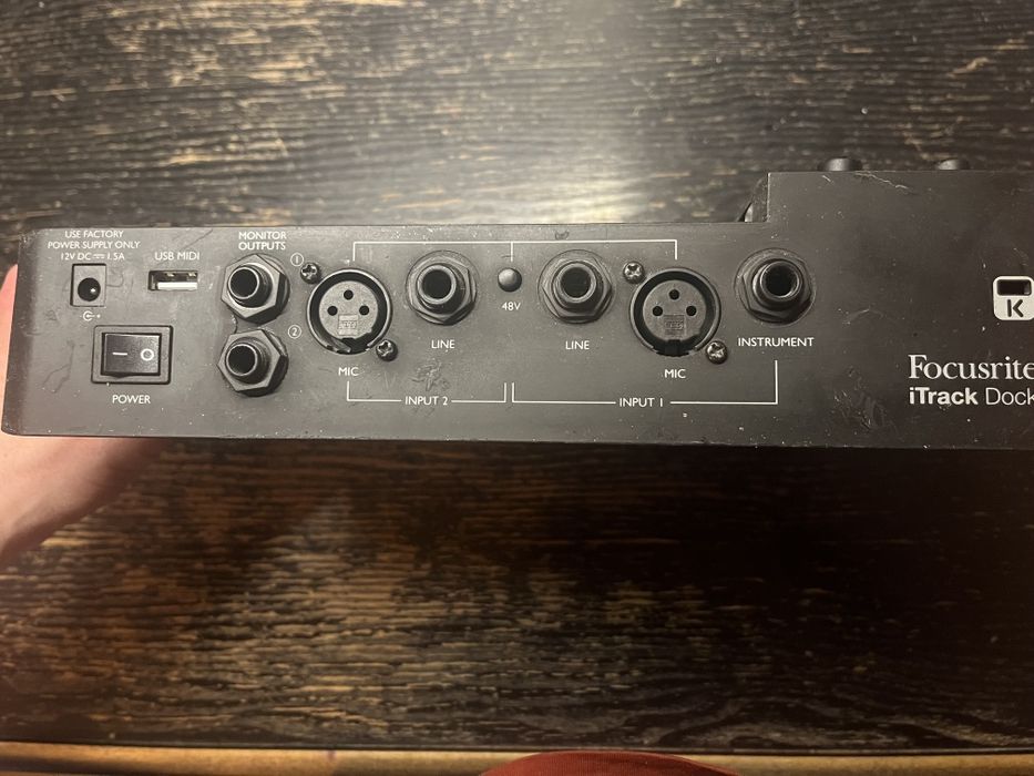 Focusrite iTrack Dock Interfejs audio do iPada