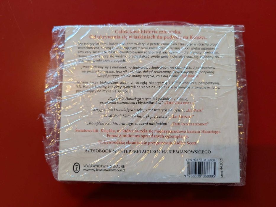 Sapiens, od zwierząt do bogów (audiobook)