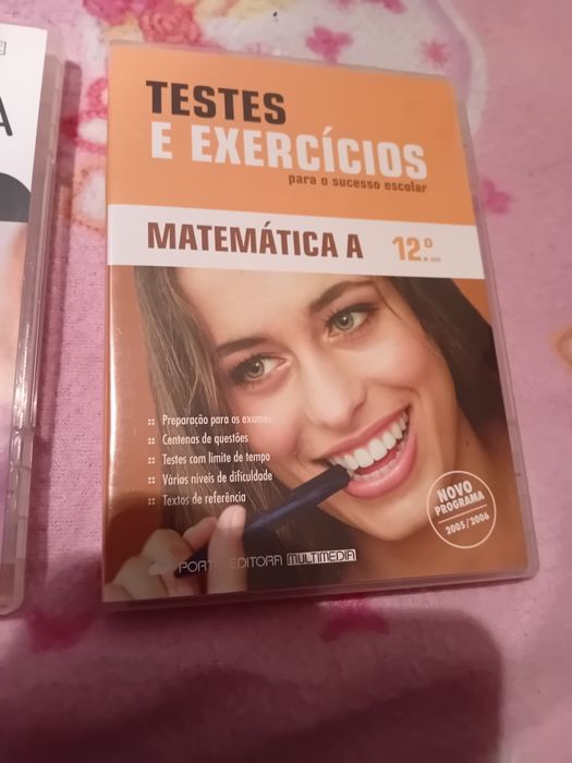 Conjunto de 2 Cds Rom Pc Matemática 12 Ano