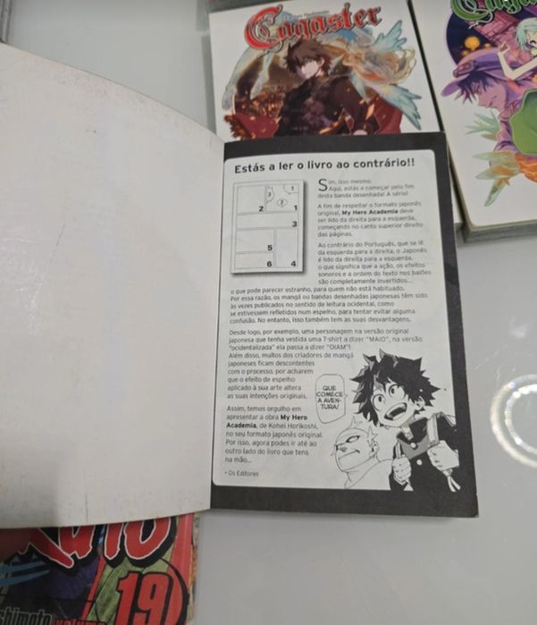 Mangas (Mangá/s) livros japoneses, em portugues stray dog, boku no hero