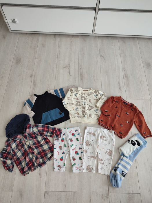 Пакет одягу для малюка 6–9 міс / 74-80 розмір, хороший Next