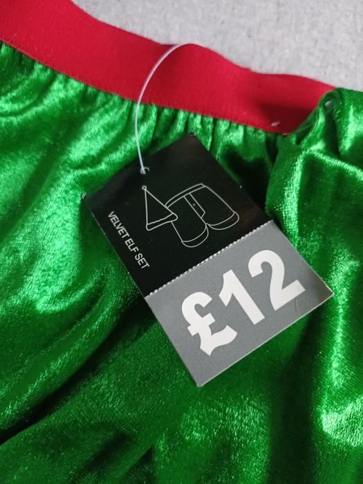 Новорічний костюм ельфа шапка  еротична білизна для чоловіка