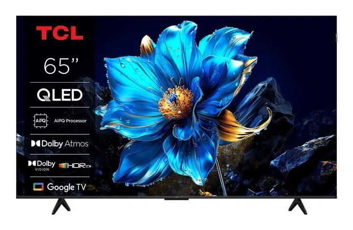 Nowy Telewizor TCL 65T69C 65" Qled 4K Ultra Hd Dolby Atoms Dolby Vision Google TV Sklep Warszawa Gwarancja 24MSC