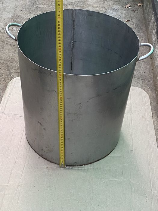 Кастрюля из пищевой нержавейки 80 л. Ссср
