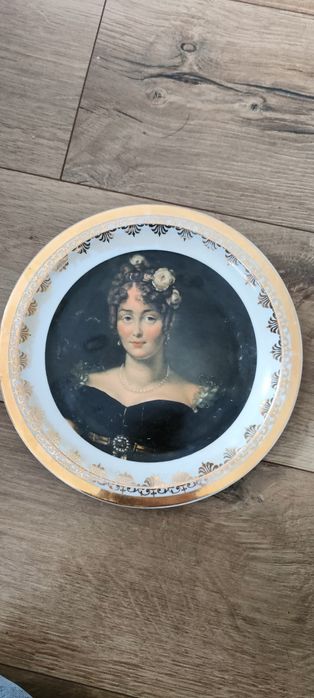 Stara porcelana Wawel talerze 24 cm