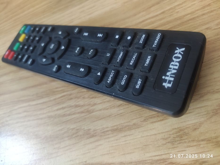 Pilot do dekodera linbox