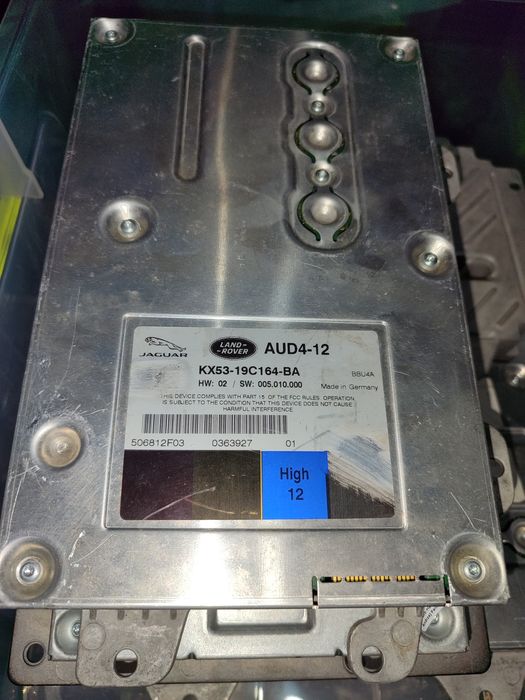 Kx5319c164ba Підсилювач мультимедіа Range Rover Jaguar
