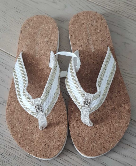 Damskie japonki 40 Tommy Hilfiger TH Betty 4D 25,5 cm