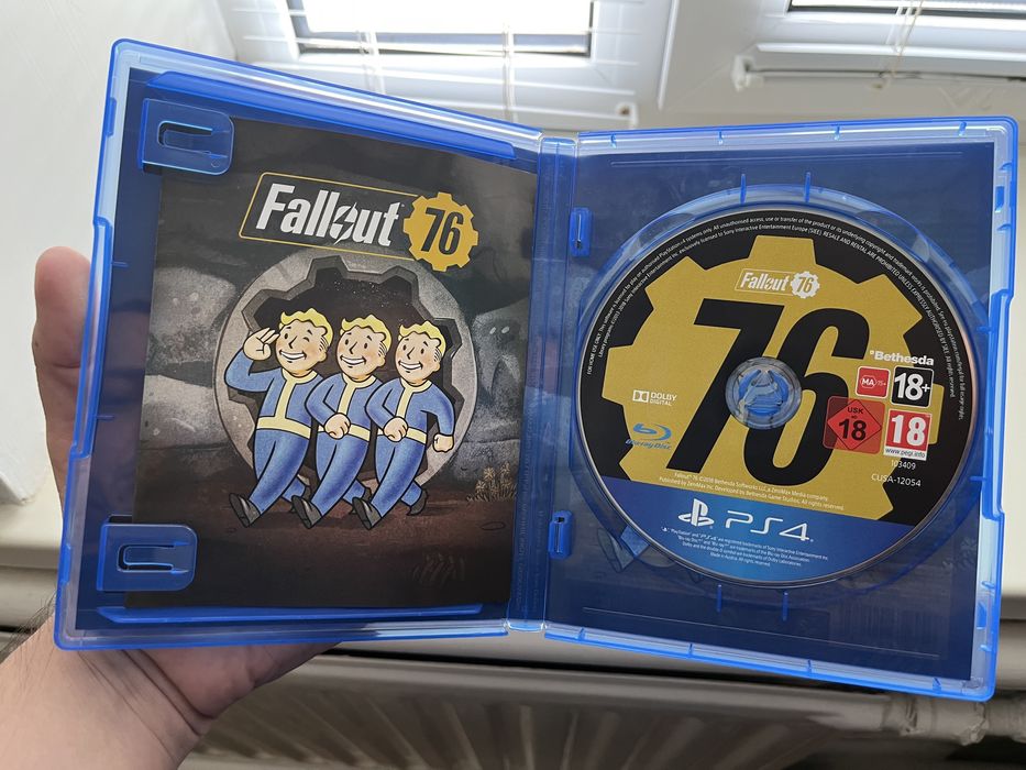 Uncharted 4, Fallout 76, Death Stranding (ps4)