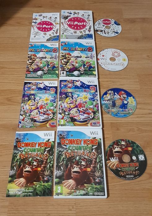 Jogos Nintendo Wii/Wii U - Originais/Completos/Versão PT