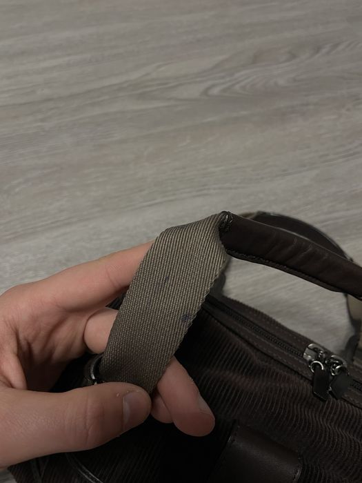 Сумка Lacoste вельветова