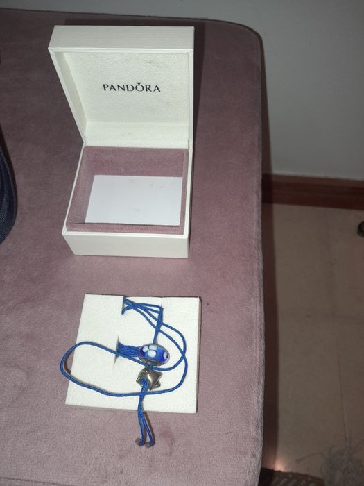 Colar pandora com 2 peças