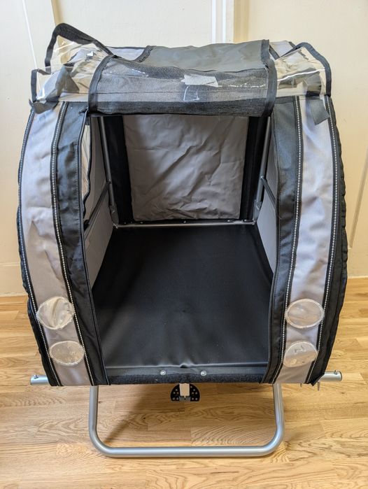 Karlie Przyczepka Rowerowa dla Psa 148x90x88cm do 50kg DUŻA SOLIDNA