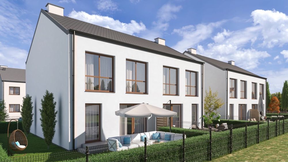 Blizniaki krzeczyn 107.08m2 prywatne osiedle bez posrednikow