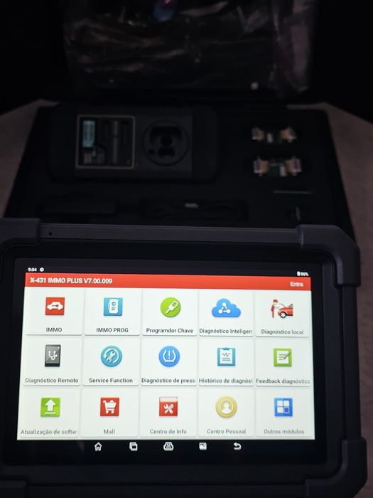 Launch X431 IMMO PLUS Programação Chaves e Caixas Automáticas 
" Máqui