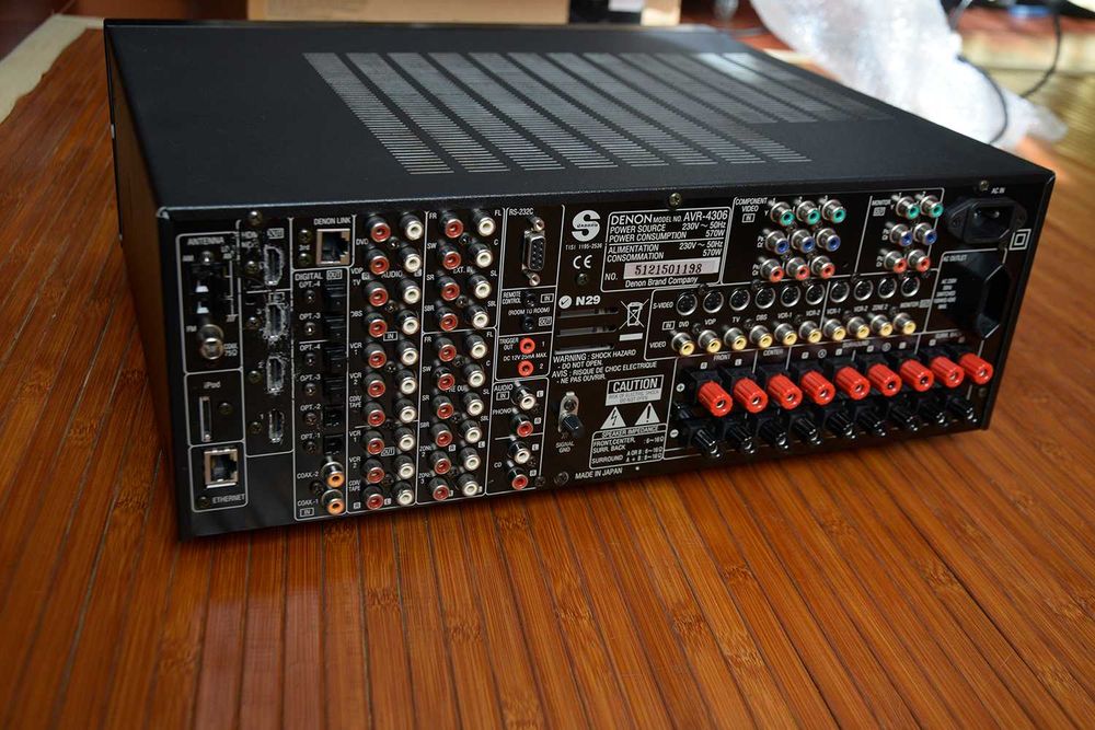 Amplificador Denon AVR 4306