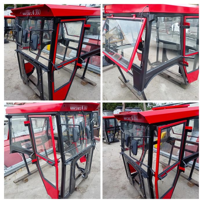 Kabina ursus ciągnik traktor rolniczy C-330 C-360 maska błotnik