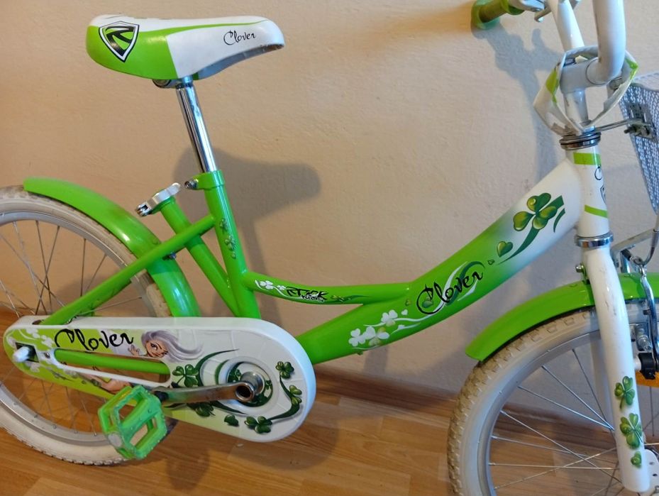Zielony rowerek 20