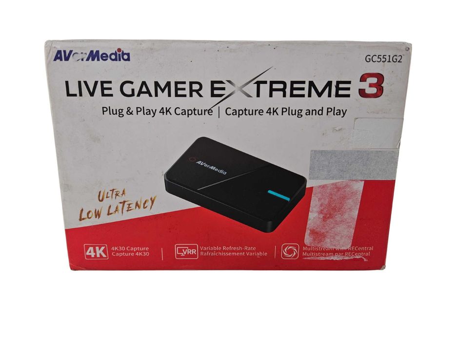 Пристрій відеозахоплення AVerMedia Live Gamer Extreme 3 GC551G2