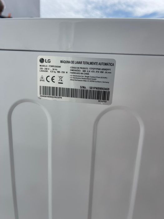 Máquina de Lavar Roupa LG
