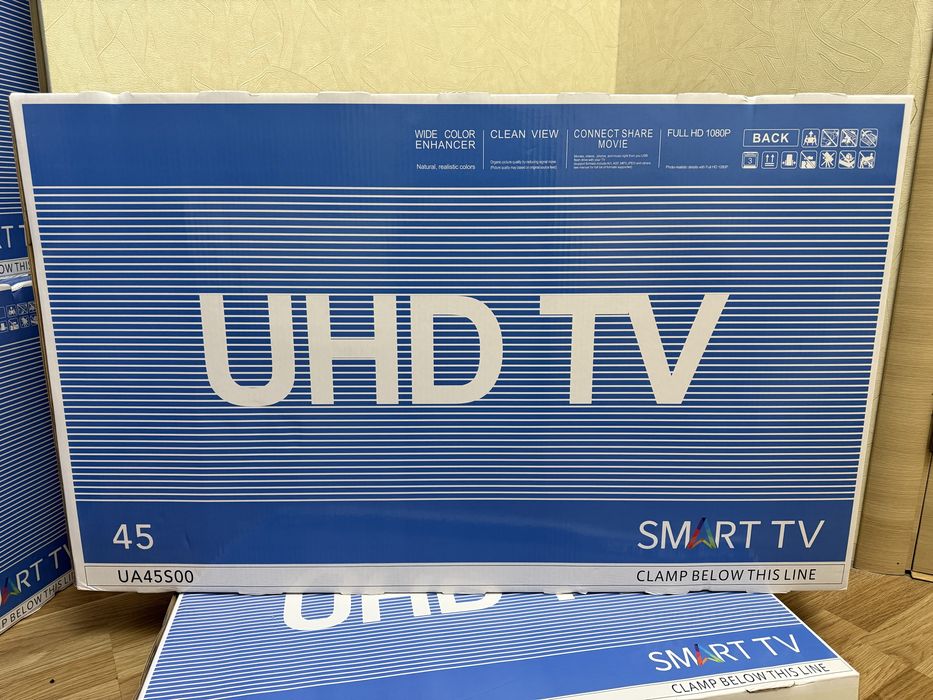 •НОВІ • Телевізор Smart TV Samsung 45 дюймов Wi-Fi, T2