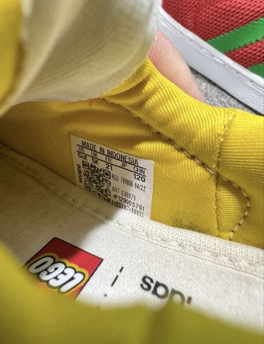 Кросівки дитячі Adidas Lego x Superstar 360 I ‘Pantone’ 21 розмір