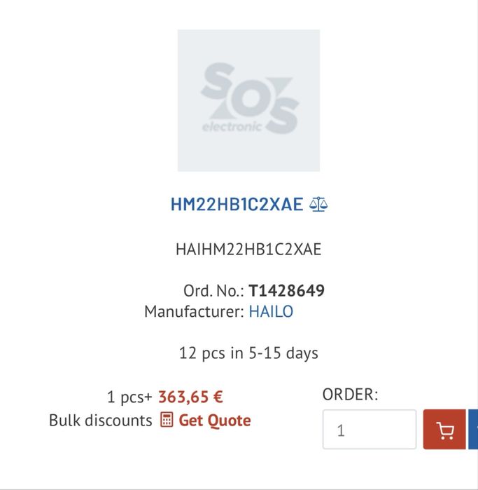 HAILO 8 M.2 M-key HM218B1C2XAE