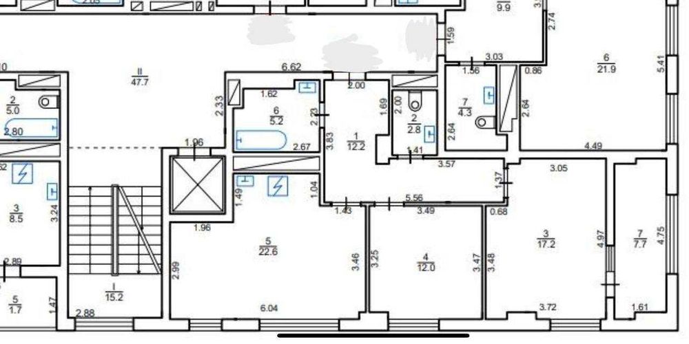 Продаж 2-к. квартири з ремонтом в ЖК «Вежа» по вул. Богдана Хмельницького.
