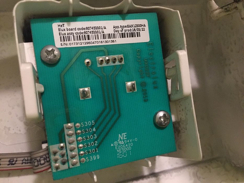 Panel przedni z elektroniką do Pralki Elektrolux 7 maxx np.: EWS 11074