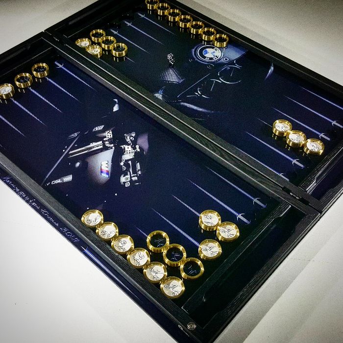 Нарды BMW Премиум Стекло+метал+Дизайн на заказ. Нарди Подарок мужчине.