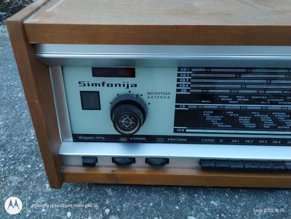 Radio gramofon Sinfonija