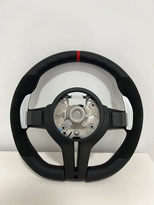 Volante Alcântara Pack M com patilhas Bmw F20/ F30 / F31