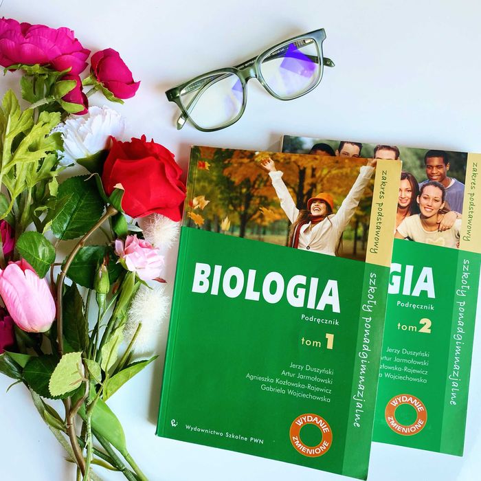 Biologia zestaw podręczników Tom 1 + tom 2