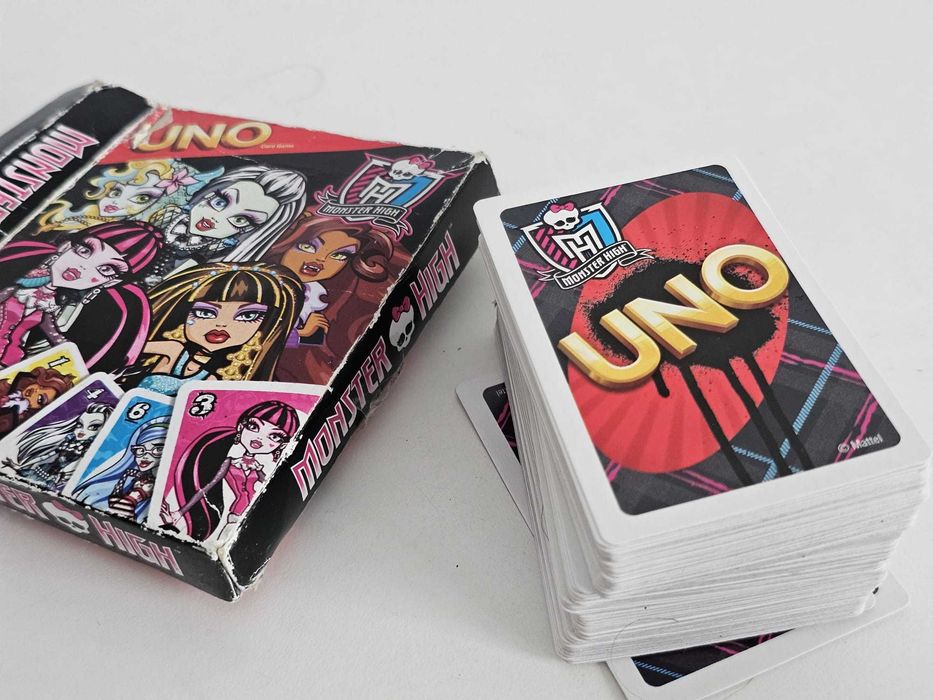 Monster High Uno gra karciana unikat