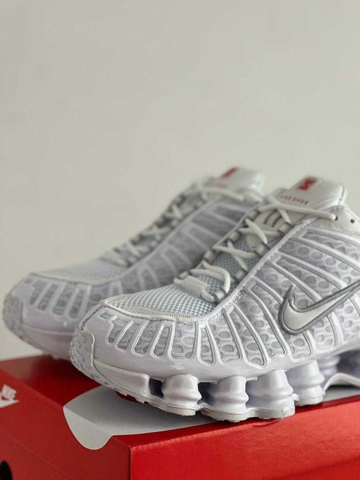 РОЗПРОДАЖ! Nike Shox LT white 37 38 39 40 41 42 43 44 45 найк шокс