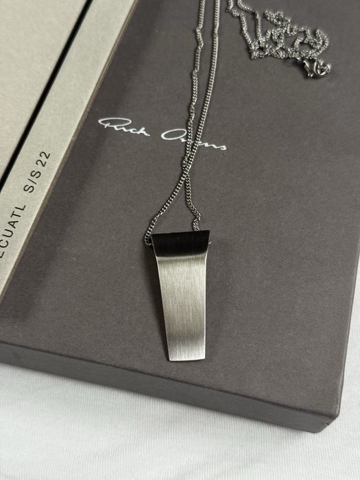 Rick Owens Trunk Pendant Necklace