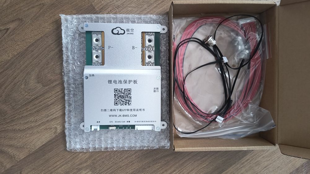 БМС плата ОРИГІНАЛ  Jikong JK-B1A8S20 З можливістю обігріву батареї.PH