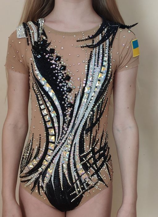 Купальник(Камни Swarovski)для художественной гимнастики