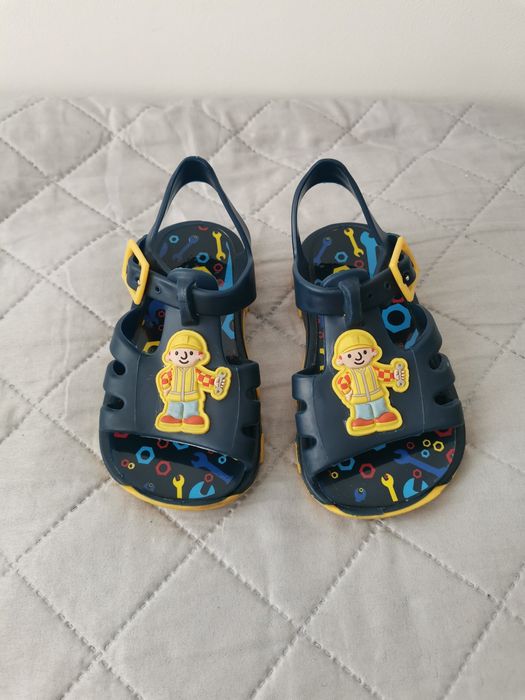 Sandały sandałki 22 buty do wody 14cm Bob budowniczy