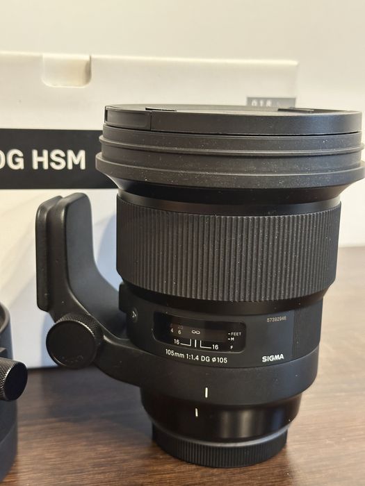 Sigma 105 mm 1.4 do Canon