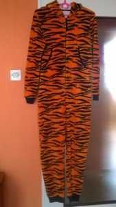 Piżama tygrysek pomarańczowa