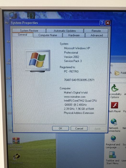 Retro Gaming PC Windows XP | Core 2 Quad Q6600 | Radeon HD 6800 | monitor 5:4