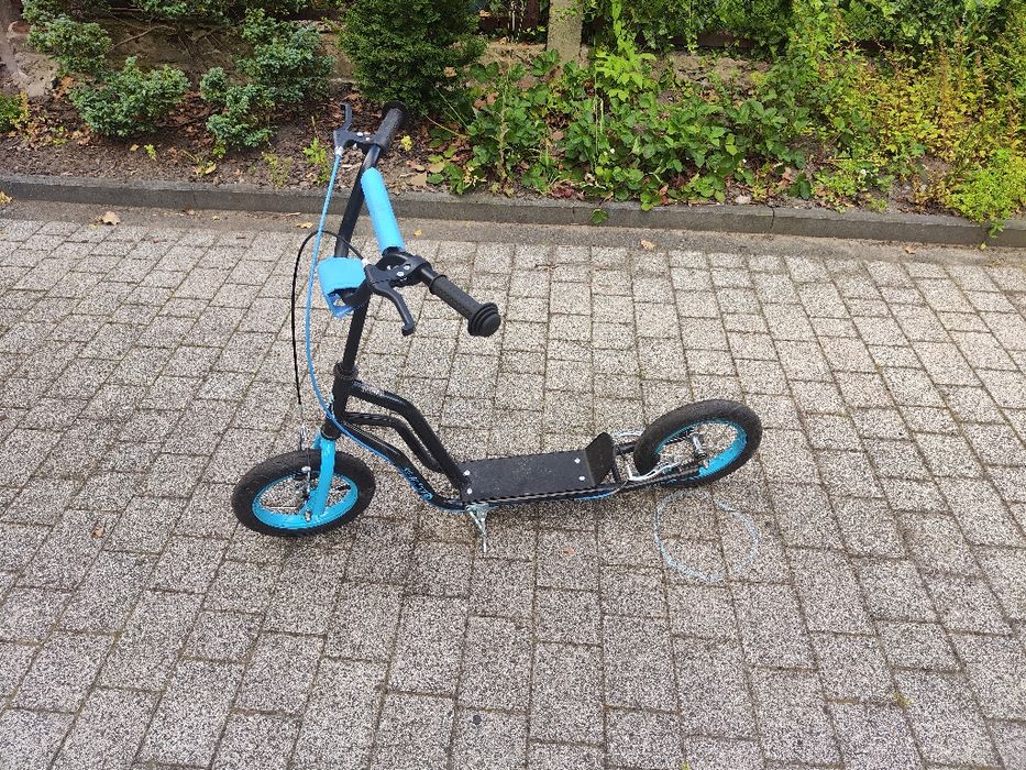 Duża hulajnoga pompowane koła 12cali