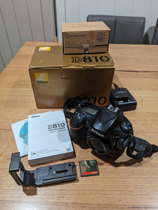 NIKON D810 96K przebieg