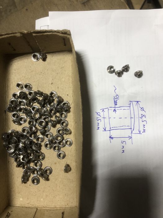 Заклепки металические