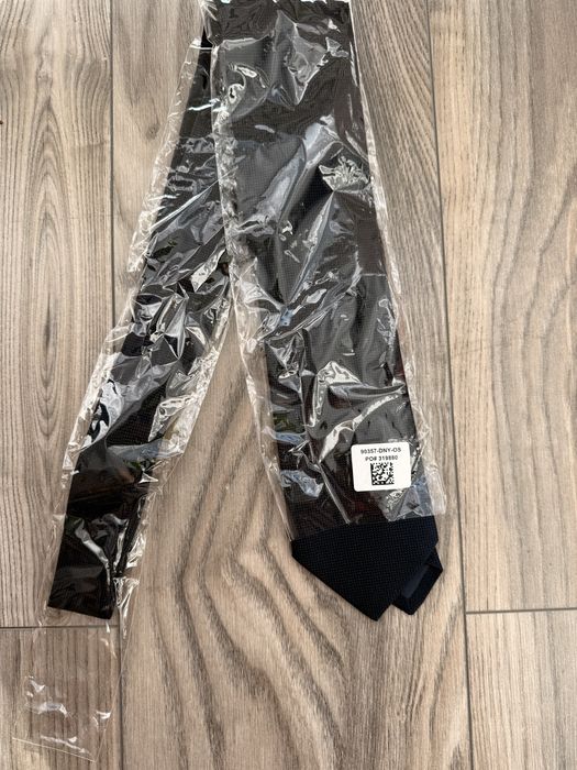 Мужской галстук темно синий